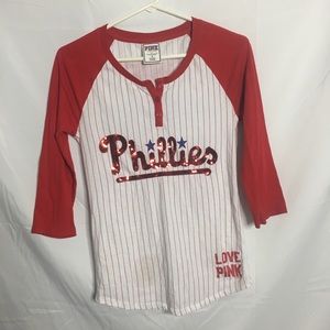 VS Sequin Phillies Baseball Shirt
